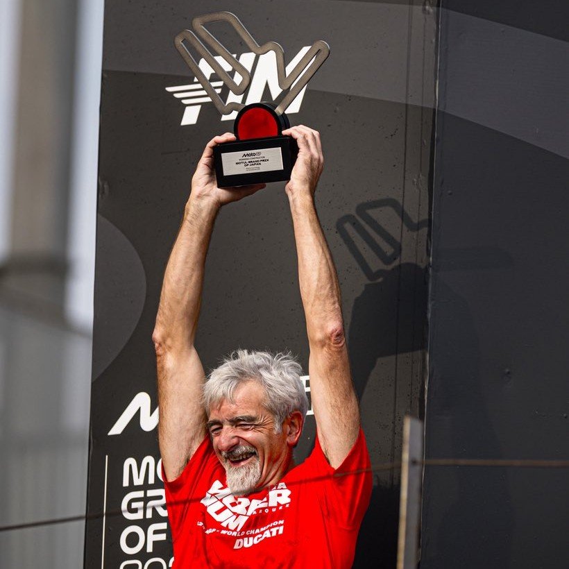 'จีจี้ ดัลลิลญา' เปิดใจหลัง 'มาร์ก มาร์เกซ' พา DUCATI ซิวแชมป์โลก MotoGP 2025