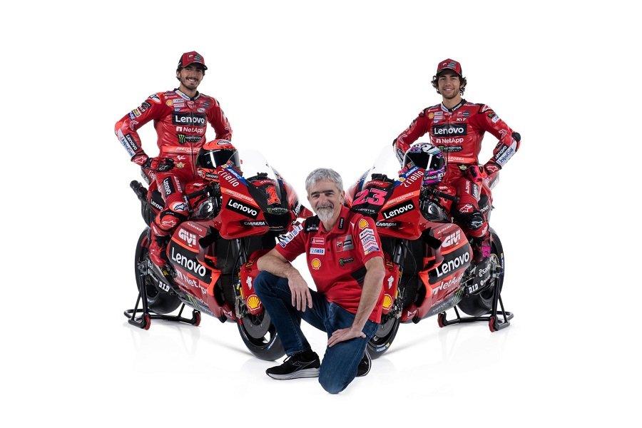 DUCATI เปิดตัวรถแข่ง MotoGP 2023