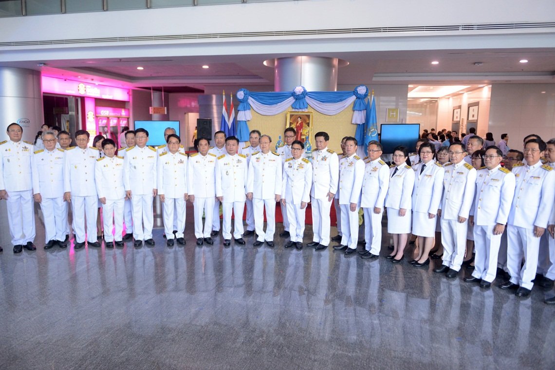 กระทรวงพลังงาน จัดงานพิธีถวายพระพรชัยมงคล กระทรวงพลังงาน จัดงานพิธีถวายพระพรชัยมงคล