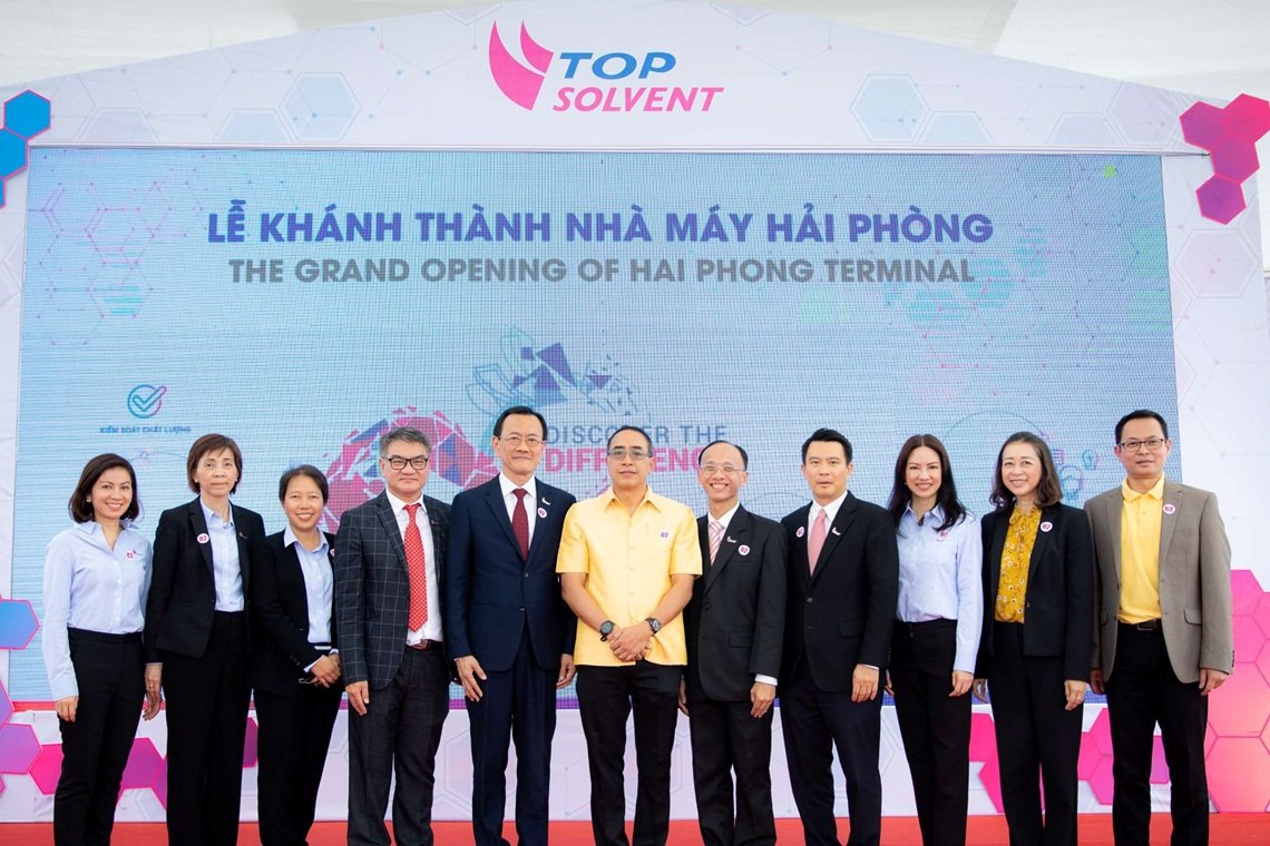 ท็อป โซลเว้นท์ เปิดคลังเก็บสารทำละลายและเคมีภัณฑ์ของเวียดนาม ท็อป โซลเว้นท์ เปิดคลังเก็บสารทำละลายและเคมีภัณฑ์ของเวียดนาม
