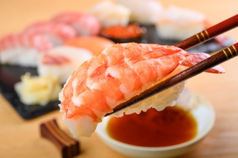 อามะเอบิ : กุ้งหวานญี่ปุ่น  อามะเอบิ : กุ้งหวานญี่ปุ่น