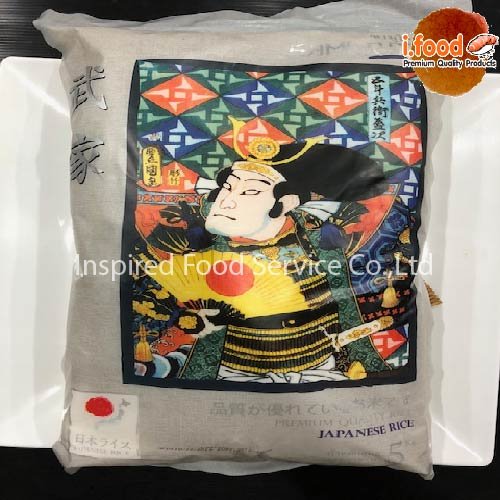 ข้าวญี่ปุ่น ซาซานิกิ ตราซามุไร เกรดพรีเมี่ยม