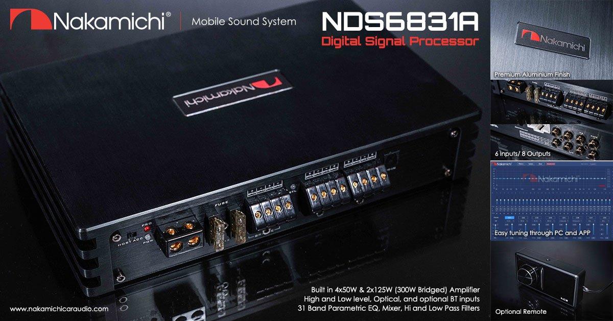 Amplifiers – Nakamichi Car Audio