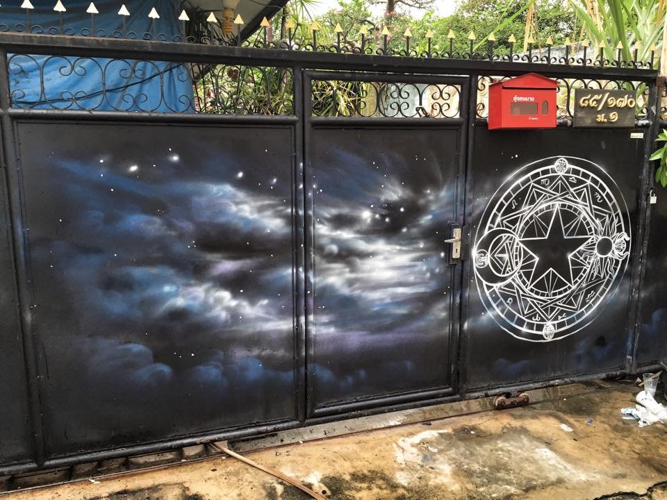 12 Zodiac Wall Painting for Khun Samui