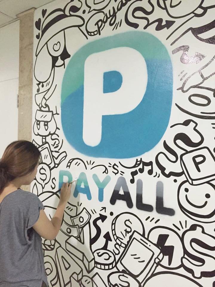 "Payall" Wall Painting "Payall" Wall Painting