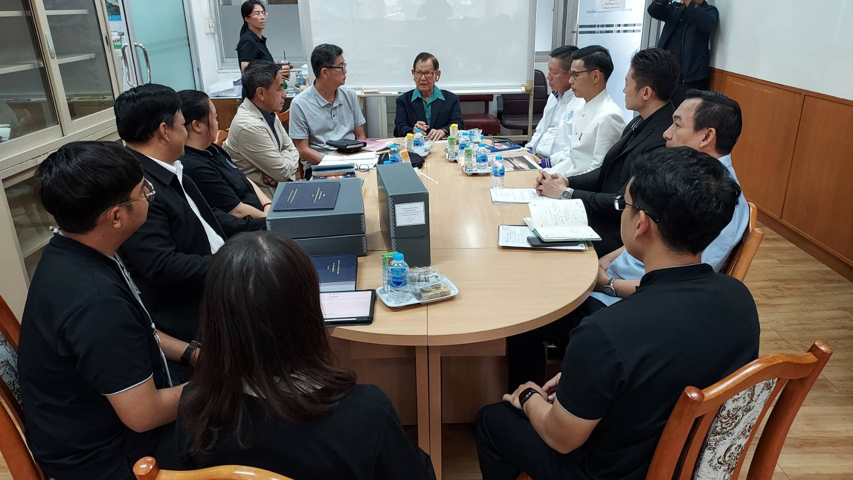 การประชุมเรื่องการจัดทำแผนยุทธศาสตร์ 5 ปี มูลนิธิราชประชาสมาสัยในพระบรมราชูปถัมภ์ (ปี พ.ศ.2569-2573) และ การจัดสร้างพระบรมราชาอนุสาวรีย์พระบาทสมเด็จพระบรมชนากาธเบศรมหาภูมิพลอดุลยเดชมหาราชบรมนาถบพิตร