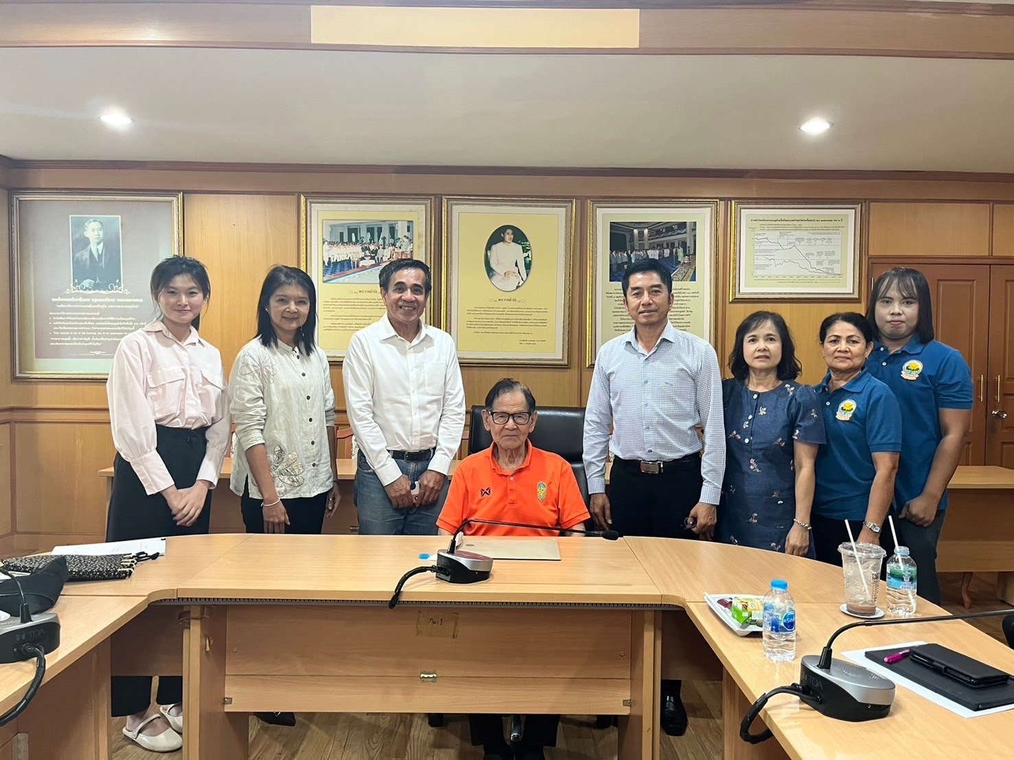 การประชุมการจัดทำหนังสือการควบคุมโรคเรื้อน 70 ปี 