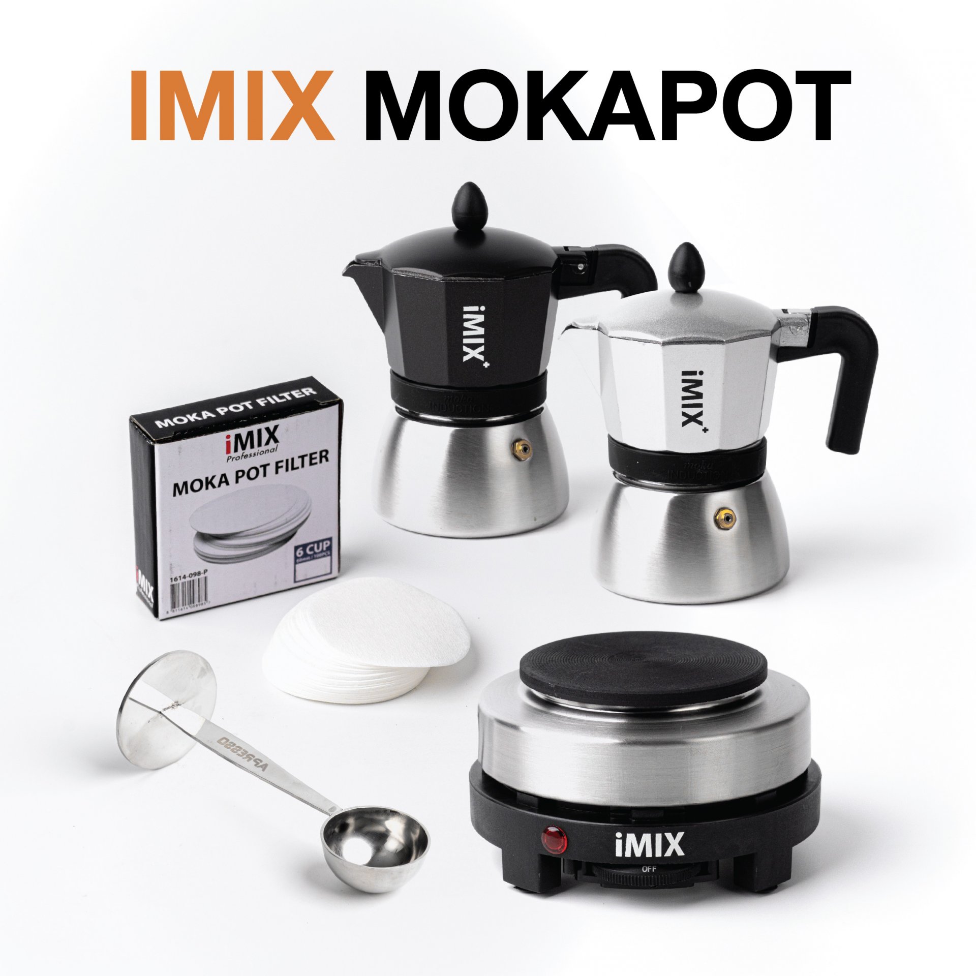 IMIX Mokapot 3 Cup Plus