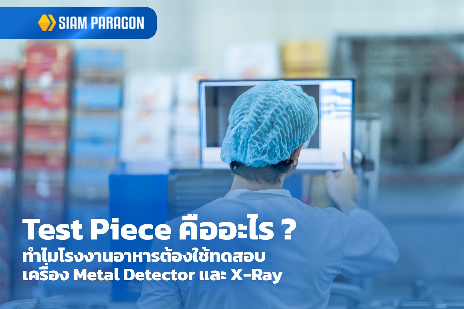 Test Piece คืออะไร? ทำไมโรงงานอาหารต้องใช้ทดสอบเครื่อง Metal Detector และ X-Ray