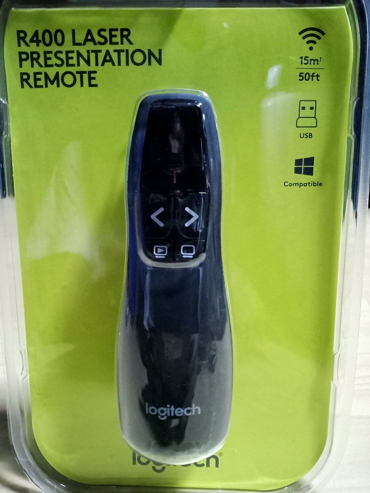 Logitech R400 Laser Presentation Remote รีโมตนำเสนอเลเซอร์ ของแท้รับ ...