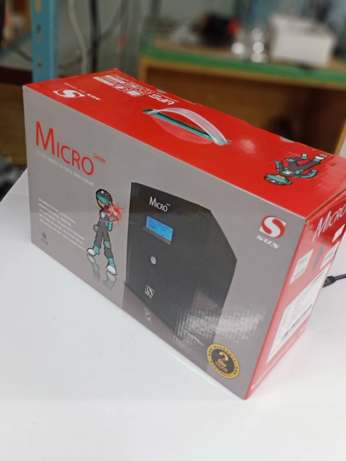Sun Microcomputer SUN Micro UPS 1000VA SUN Micro By CKT Sun micro เป็นเครื่องสำรองไฟฟ้า ...