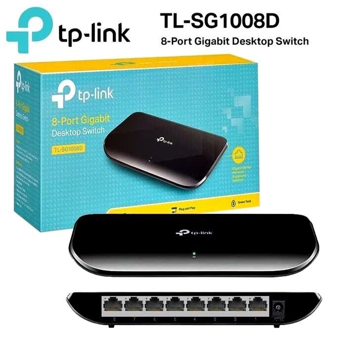 TL-SG1008D switch 8 puertos 10-100-1000 tp-link tl-sg1008d