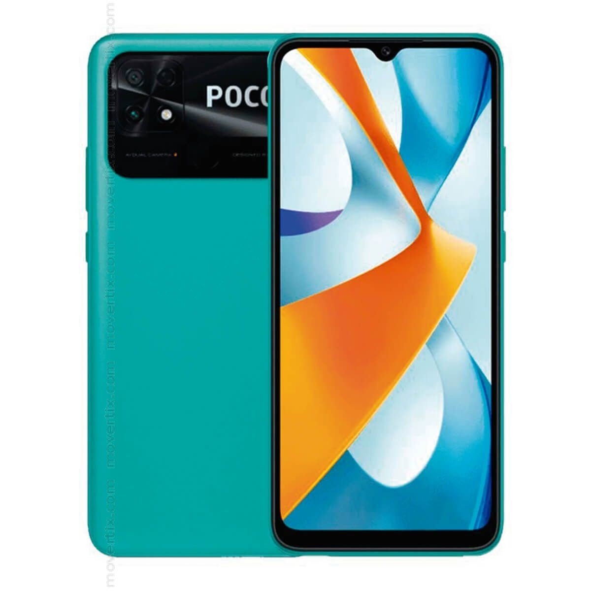 POCO C40 Ram 4GB / Rom 64GB จอ 6.71 แบตเตอรี่ 6,000mAh กล้องดิจิตอล 13+2MP ฟรี หูฟัง