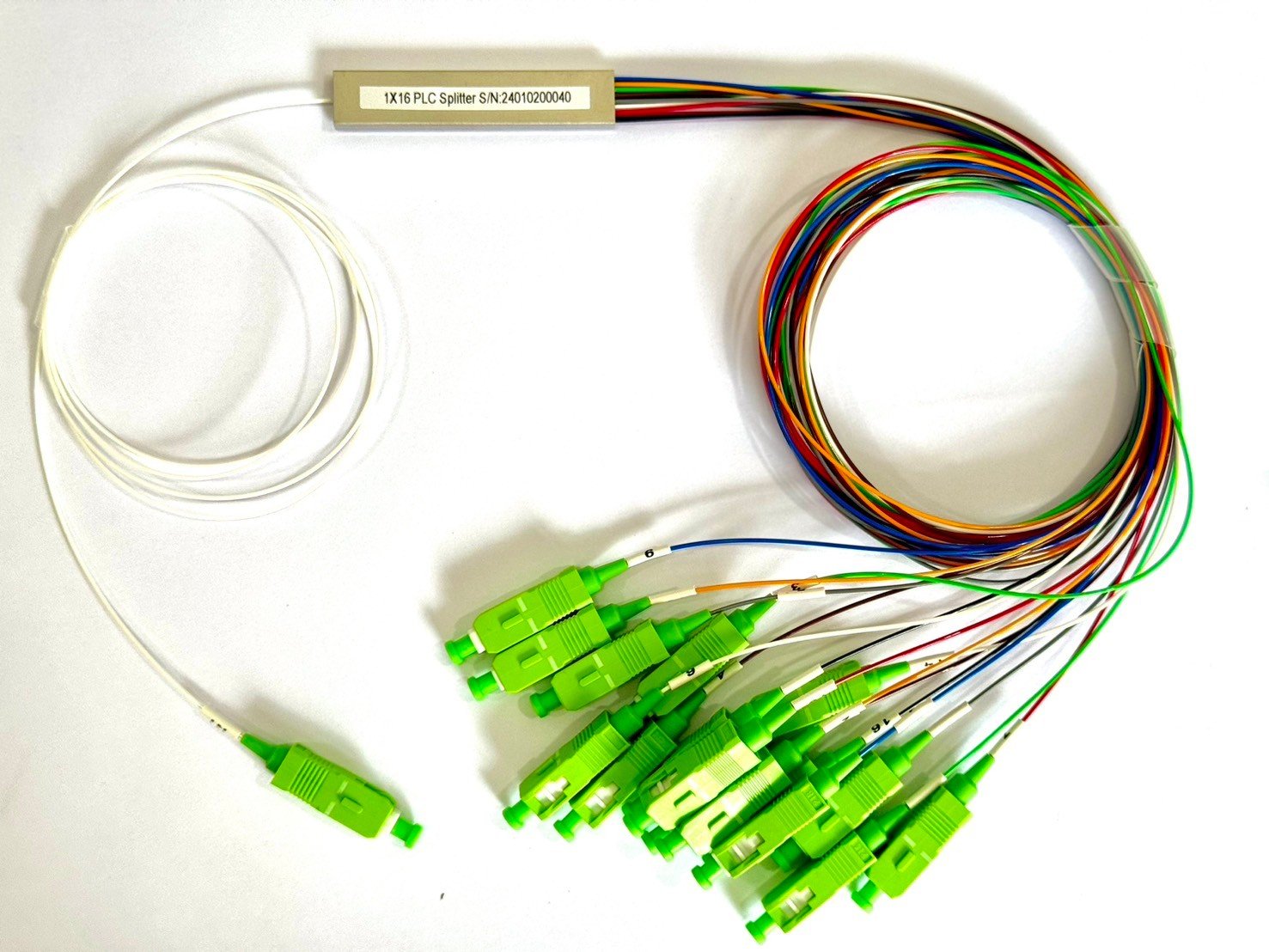 1:2 PLC Splitter, Tube Type, SC/APC - ontech