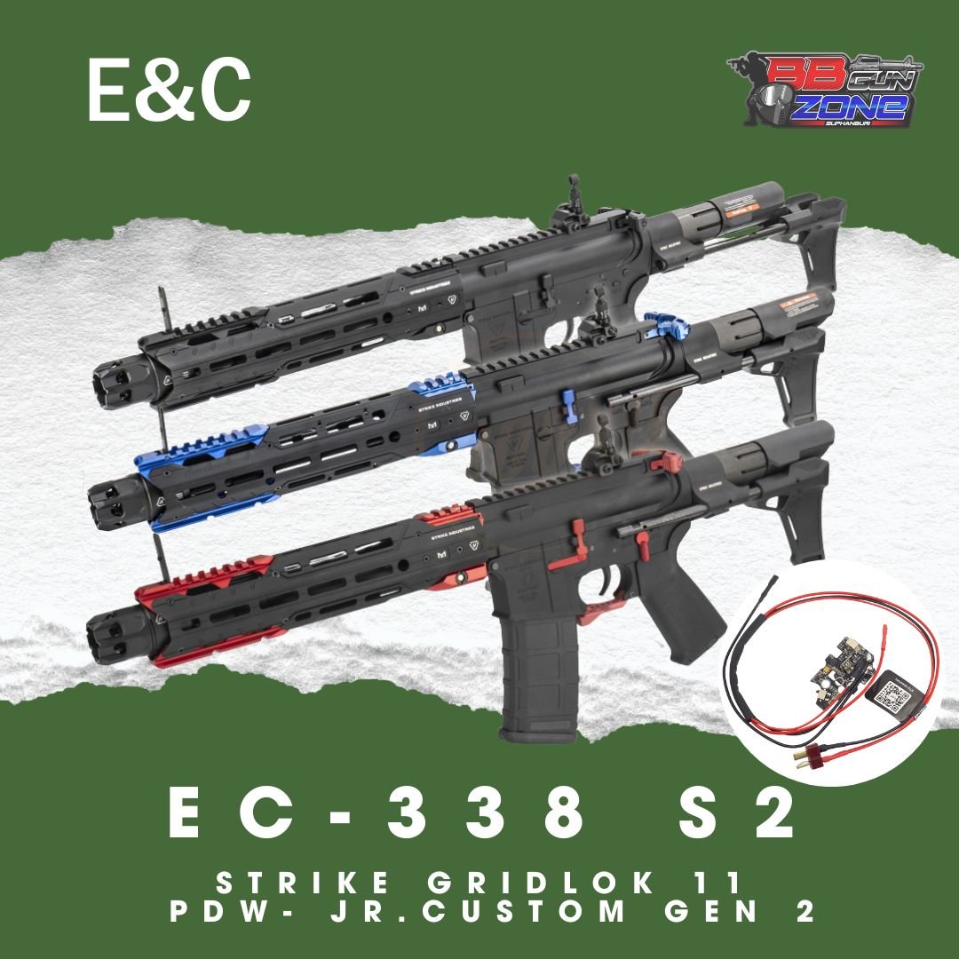 E&C - 338 s2 Strike Gridlok 11  PDW- Jr.Custom Gen 2