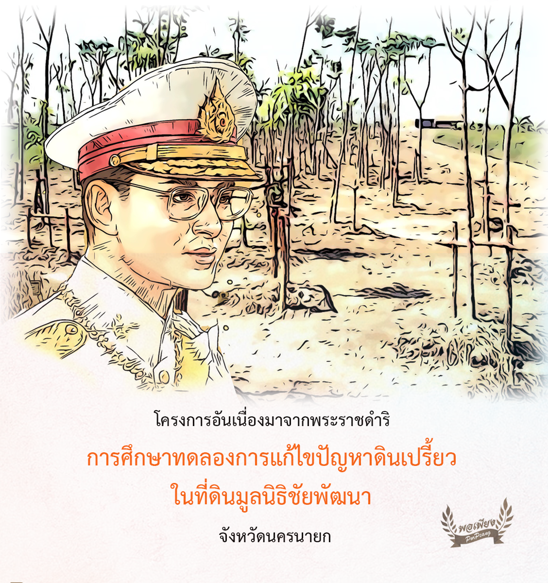 โครงการศึกษาทดลองการแก้ไขปัญหาดินเปรี้ยวอันเนื่องมาจากพระราชดำริ ในที่ดินมูลนิธิชัยพัฒนา จังหวัดนครนายก โครงการศึกษาทดลองการแก้ไขปัญหาดินเปรี้ยวอันเนื่องมาจากพระราชดำริ ในที่ดินมูลนิธิชัยพัฒนา จังหวัดนครนายก