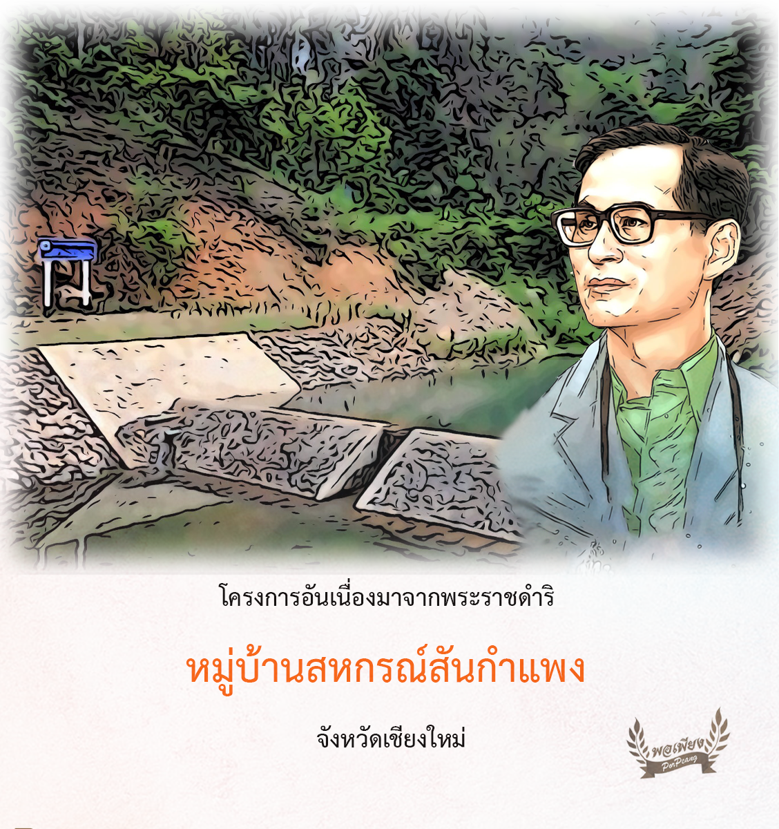 โครงการหมู่บ้านสหกรณ์สันกำแพงอันเนื่องมาจากพระราชดำริ จังหวัดเชียงใหม่ โครงการหมู่บ้านสหกรณ์สันกำแพงอันเนื่องมาจากพระราชดำริ จังหวัดเชียงใหม่