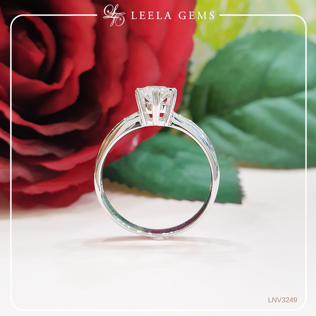 Shop raised solitaire engagement ring Outlet Black Friday