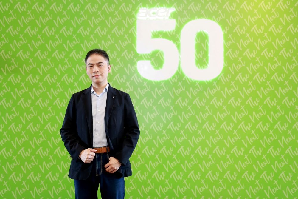 เอเซอร์ครบ  50 ปี ยกระดับ Ecosystem สู่การเป็นแบรนด์เทคโนโลยีดิจิทัลไลฟ์สไตล์ที่พร้อมเติบโตอย่างมั่นคงและยั่งยืน
