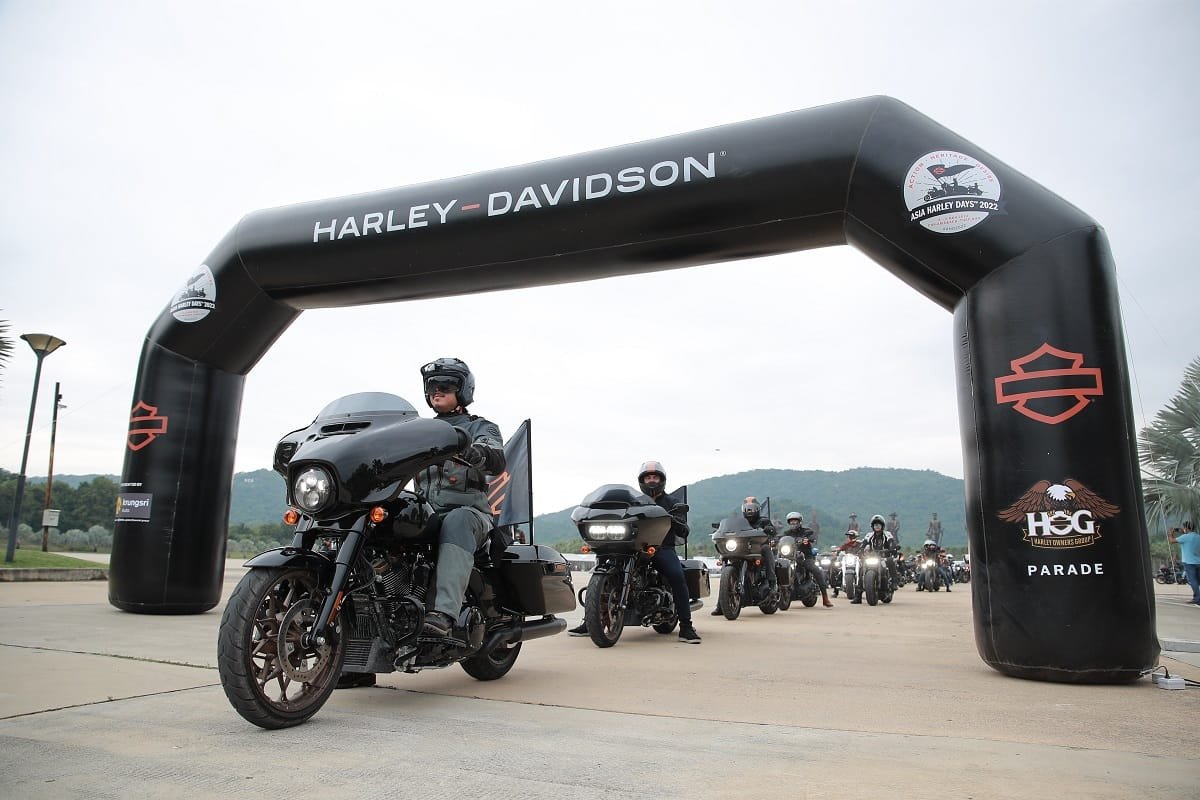 HARLEY-DAVIDSON® ประสบความสำเร็จเต็มพิกัด เทศกาล Asia Harley Days®