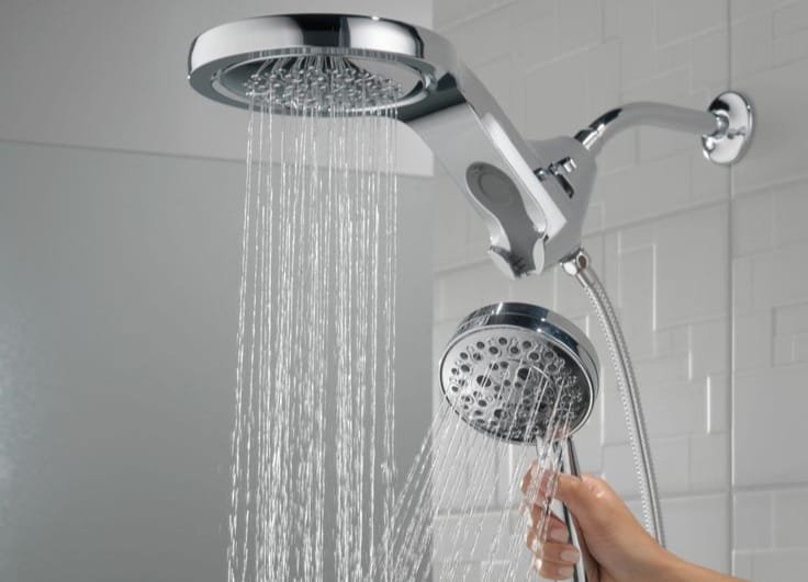 วิธีกำจัดตะกอนตกค้างที่ฝักบัว วิธีกำจัดตะกอนตกค้างที่ฝักบัว