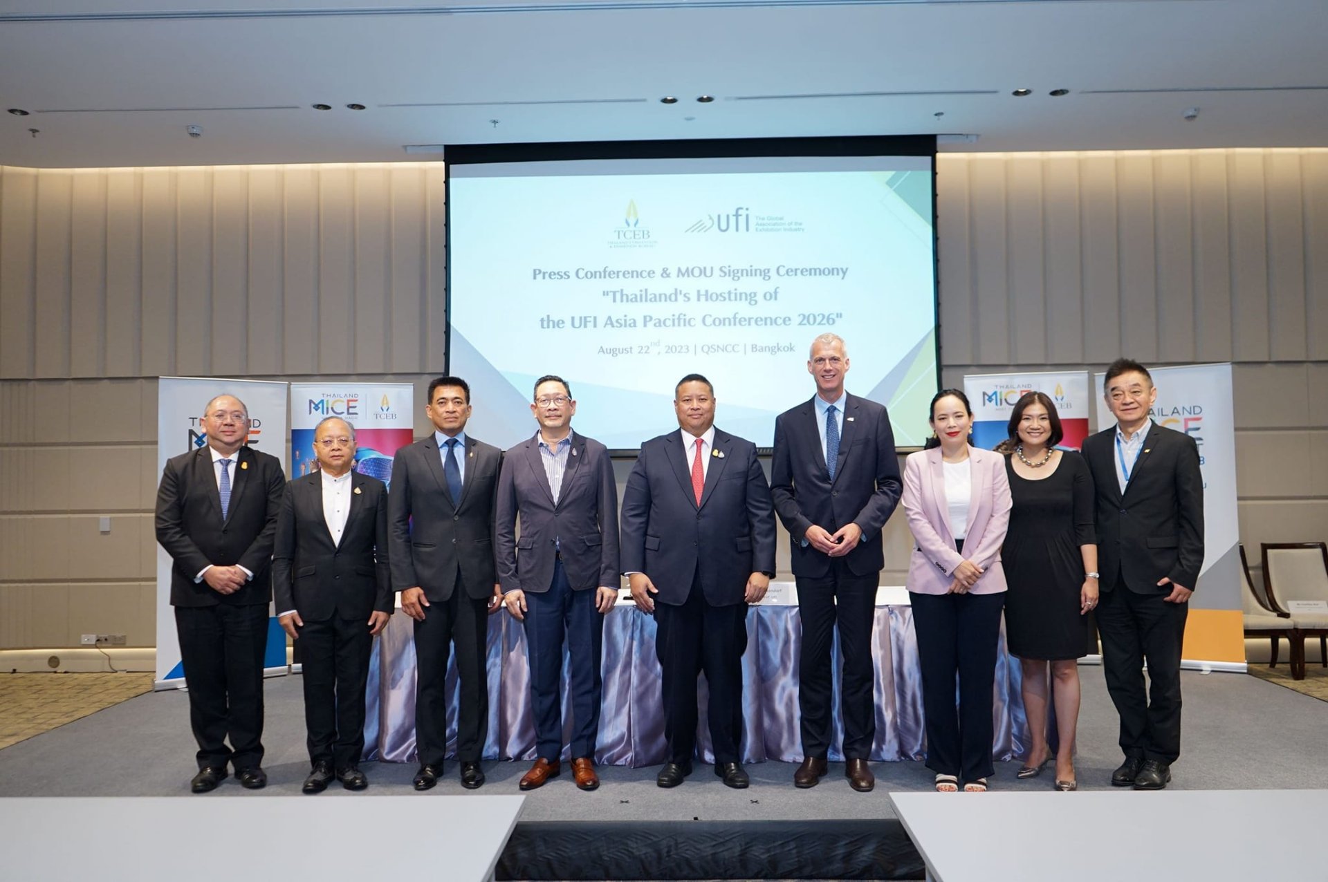 สมาคมการแสดงสินค้าโลกเลือก "ประเทศไทย" เป็นเจ้าภาพจัดงาน "UFI Asia Pacific Conference 2026" สมาคมการแสดงสินค้าโลกเลือก "ประเทศไทย" เป็นเจ้าภาพจัดงาน "UFI Asia Pacific Conference 2026"