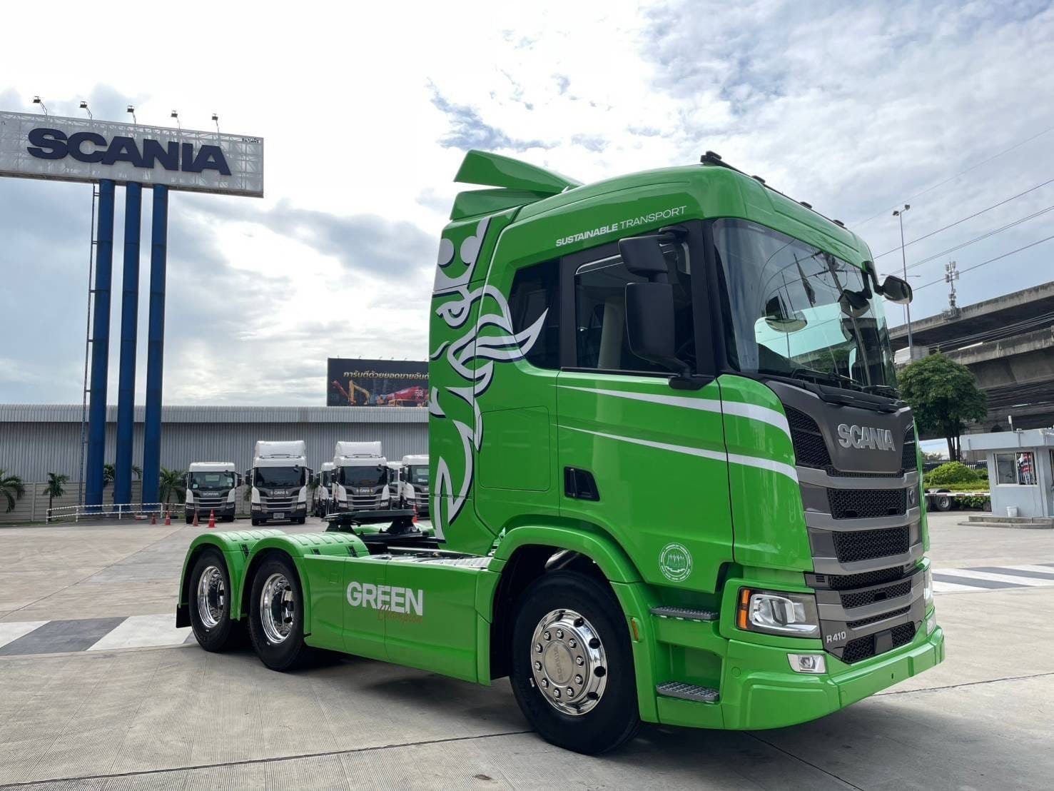 "สแกนเนีย" เปิดตัวรถบรรทุกรุ่นพิเศษ  Green Champion ตอกย้ำความเป็นผู้นำด้านการขนส่งที่ยั่งยืน "สแกนเนีย" เปิดตัวรถบรรทุกรุ่นพิเศษ  Green Champion ตอกย้ำความเป็นผู้นำด้านการขนส่งที่ยั่งยืน