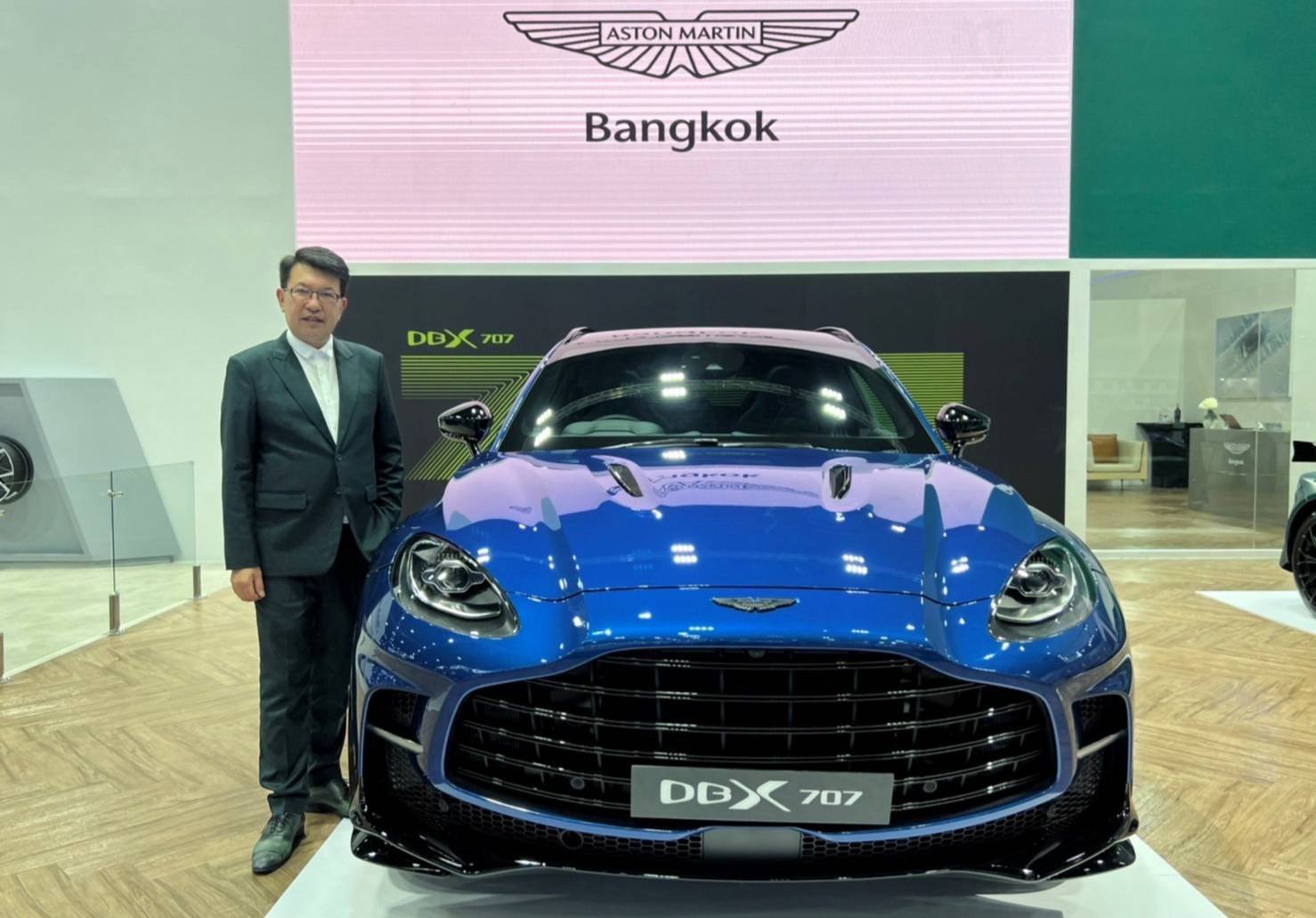 "แอสตัน มาร์ติน" เขย่างานมอเตอร์โชว์ 2566 ด้วย ‘DBX707’ และ ‘Vantage Roadster F1 Edition’