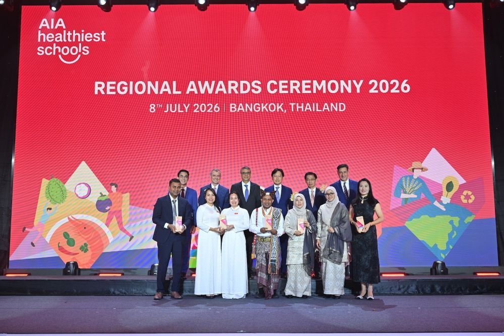 AIA Healthiest Schools ปลุกพลังโรงเรียนต้นแบบทั่วเอเชีย สร้างเด็กสุขภาพดีด้วยนวัตกรรมการเรียนรู้ เตรียมขยายสู่เมียนมา-นิวซีแลนด์