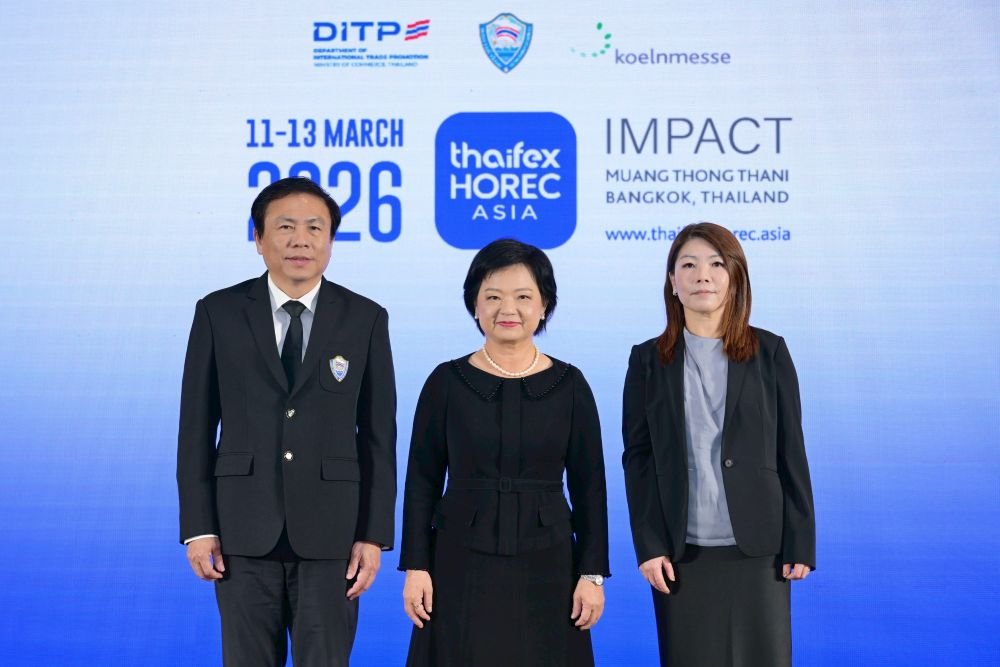 พาณิชย์จับมือพันธมิตรโลก จัด THAIFEX  HOREC ASIA 2026 เร่งเครื่องไทยสู่ศูนย์กลางการค้า HoReCa แห่งเอเชีย