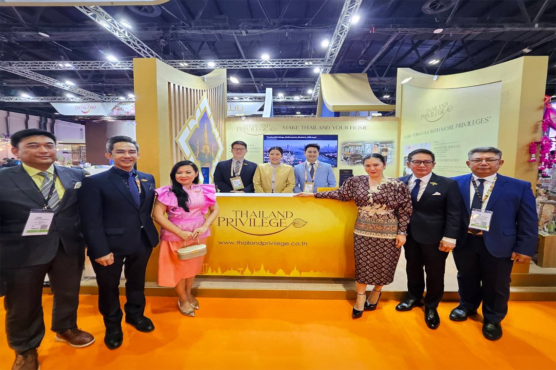 ไทยแลนด์ พริวิเลจ คาร์ด ขยายฐานตัวแทนจำหน่ายและสมาชิก  บุกตลาดตะวันออกกลาง ดึงต่างชาติพำนักไทยระยะยาว   ไทยแลนด์ พริวิเลจ คาร์ด ขยายฐานตัวแทนจำหน่ายและสมาชิก  บุกตลาดตะวันออกกลาง ดึงต่างชาติพำนักไทยระยะยาว