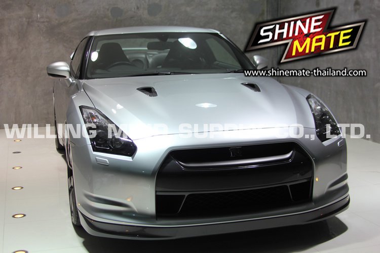 ขัดปรับสภาพสีรถ เคลือบแก้ว NISSAN GTR