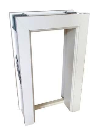 วงกบ U PVC 2"x4" ขนาด 0.80 x 2.00เมตร