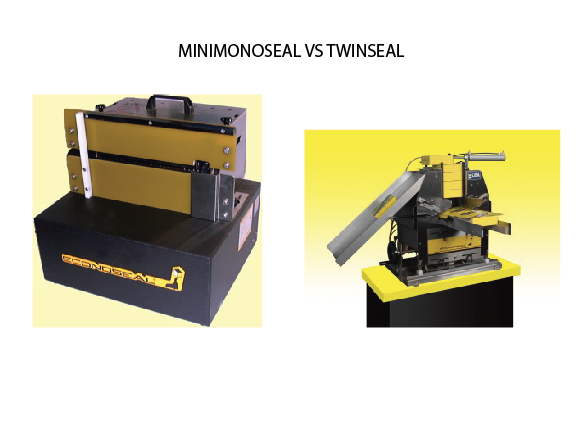 เครื่องปิดกล่อง รุ่น Twinseal vs Minimonoseal