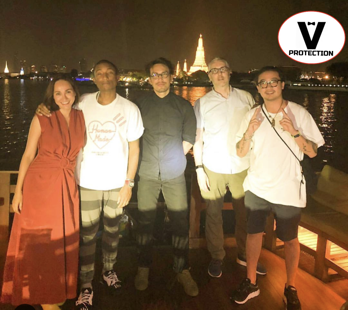 อารักขา pharrell william งาน chanel