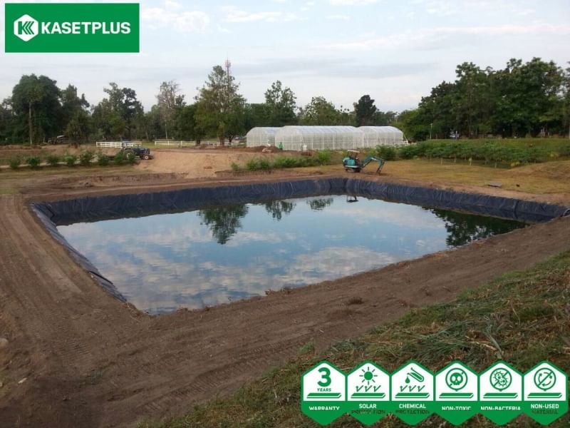 การใช้งานพลาสติก LDPE เพื่อปูบ่อ ที่ไม่สามารถเก็บน้ำได้ การใช้งานพลาสติก LDPE เพื่อปูบ่อ ที่ไม่สามารถเก็บน้ำได้