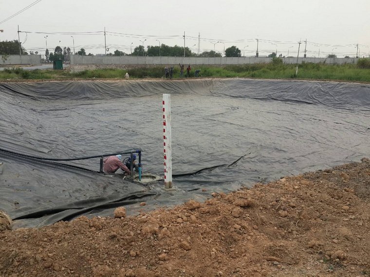 บ่อพักน้ำและสำรองน้ำ เพื่อป้องกันเหตุ ปตท. บ่อพักน้ำและสำรองน้ำ เพื่อป้องกันเหตุ ปตท.