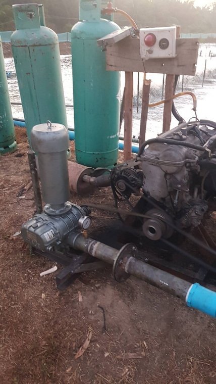 ปั้มลม Root Blower ขนาด 2.5S นิ้ว จากจังหวัดกระบี่ ปั้มลม Root Blower ขนาด 2.5S นิ้ว จากจังหวัดกระบี่