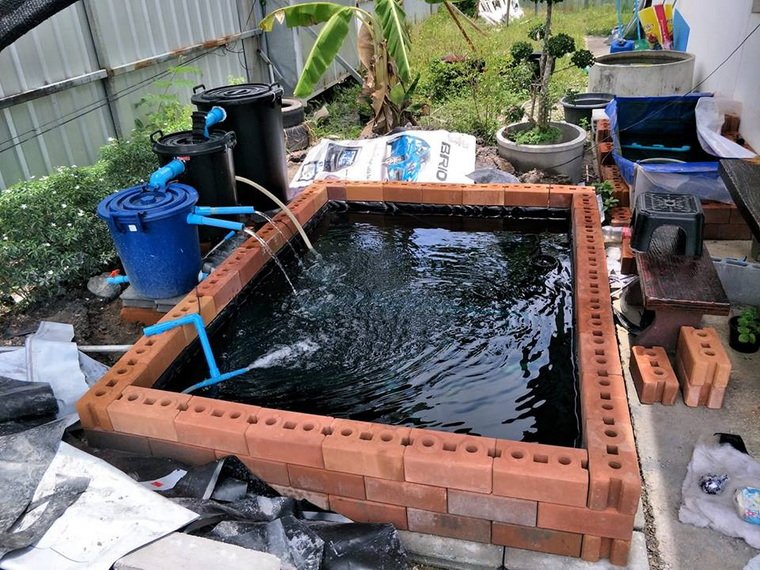 บ่อเลี้ยงปลาปูพลาสติก LDPE อิฐประสาน ขนาดสำหรับครัวเรือน บ่อเลี้ยงปลาปูพลาสติก LDPE อิฐประสาน ขนาดสำหรับครัวเรือน