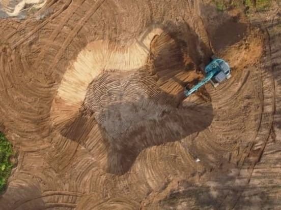 ✌️✌️✌️ บ่อเก็บน้ำลักษณะทรงฟรีฟอร์ม (free form) ✌️✌️✌️ ✌️✌️✌️ บ่อเก็บน้ำลักษณะทรงฟรีฟอร์ม (free form) ✌️✌️✌️