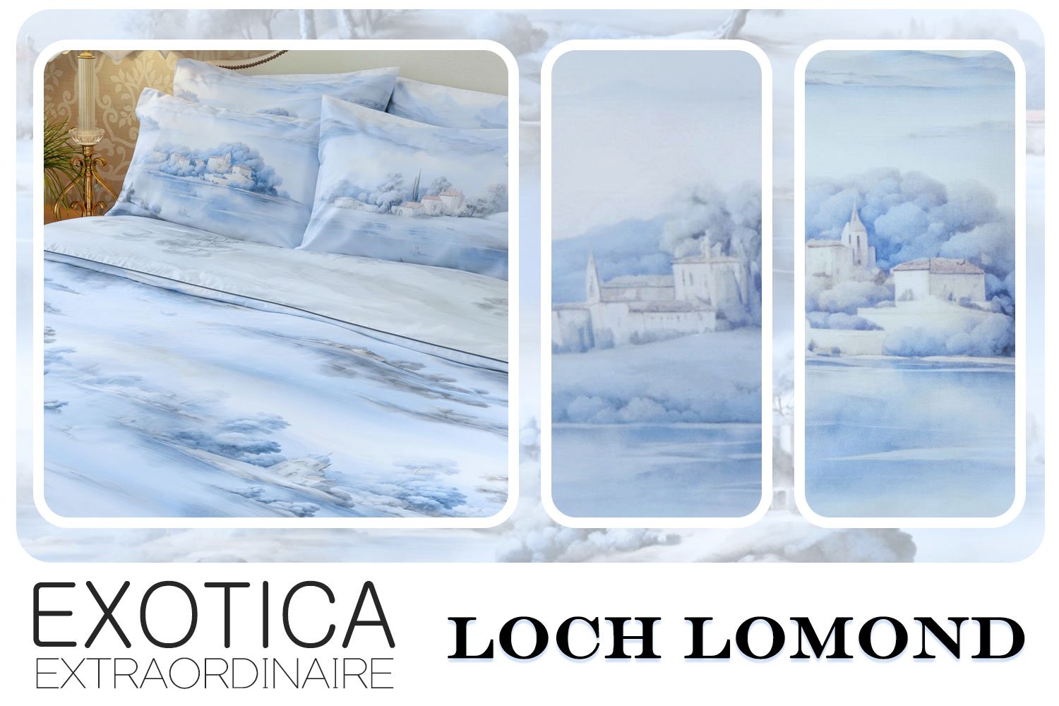 ผ้าปูที่นอน bedding exotica loch lomond