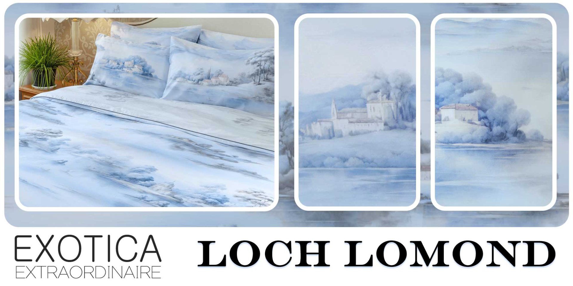 ผ้าปูที่นอน bedding exotica loch lomond