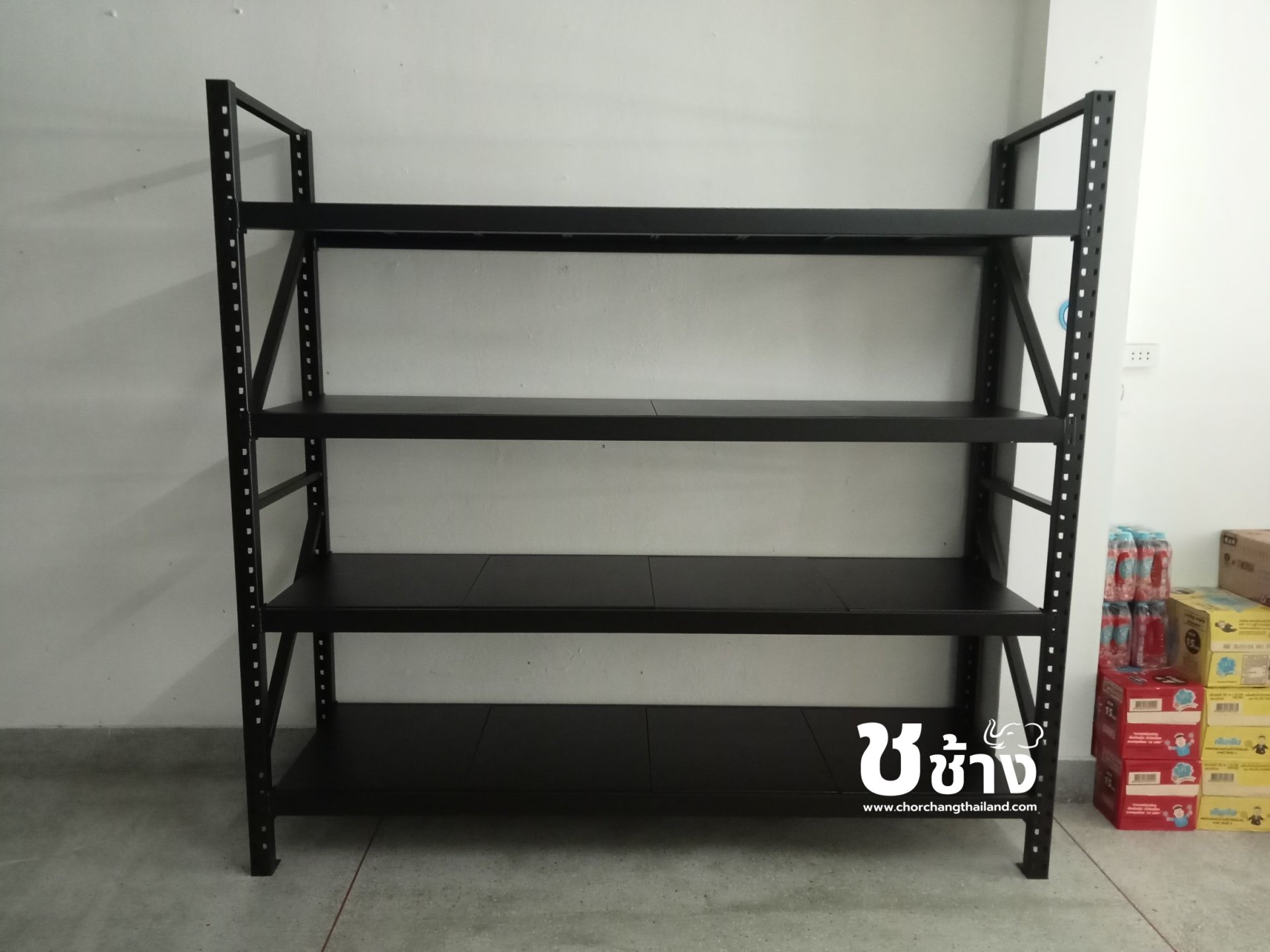 ชั้นวางสต็อกสินค้า MEDIUM RACK ขนาด 2 เมตร