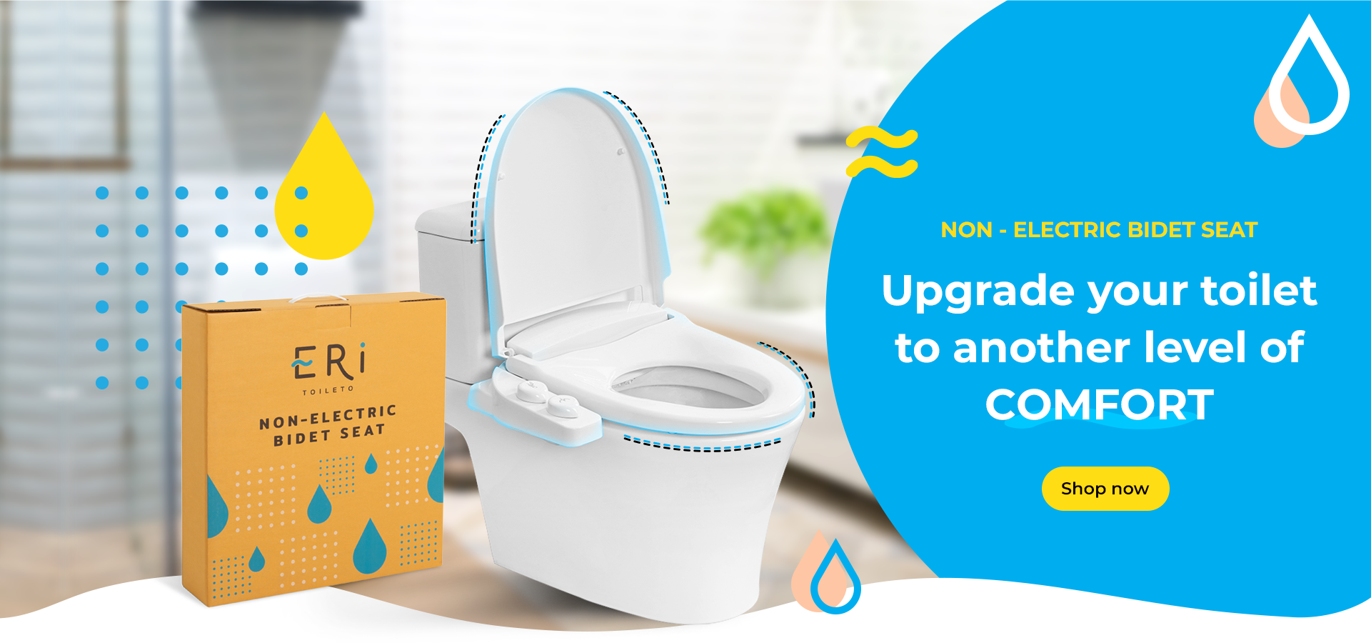 Electronic bidet toilet seat 2025