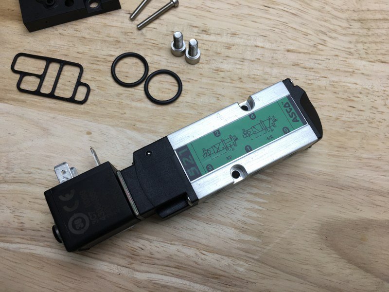 Namur ASCO 521 Series 5/2 solenoid valve Namur ASCO 521 Series 5/2 solenoid valve