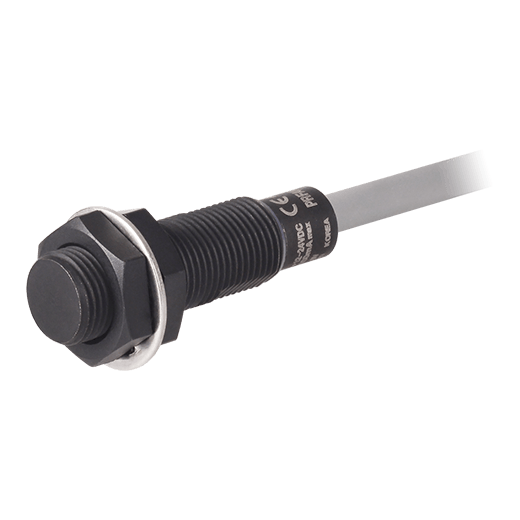 The PRFA series Full-Metal Cylindrical Spatter-Resistant Inductive Proximity Sensors (Cable Type)