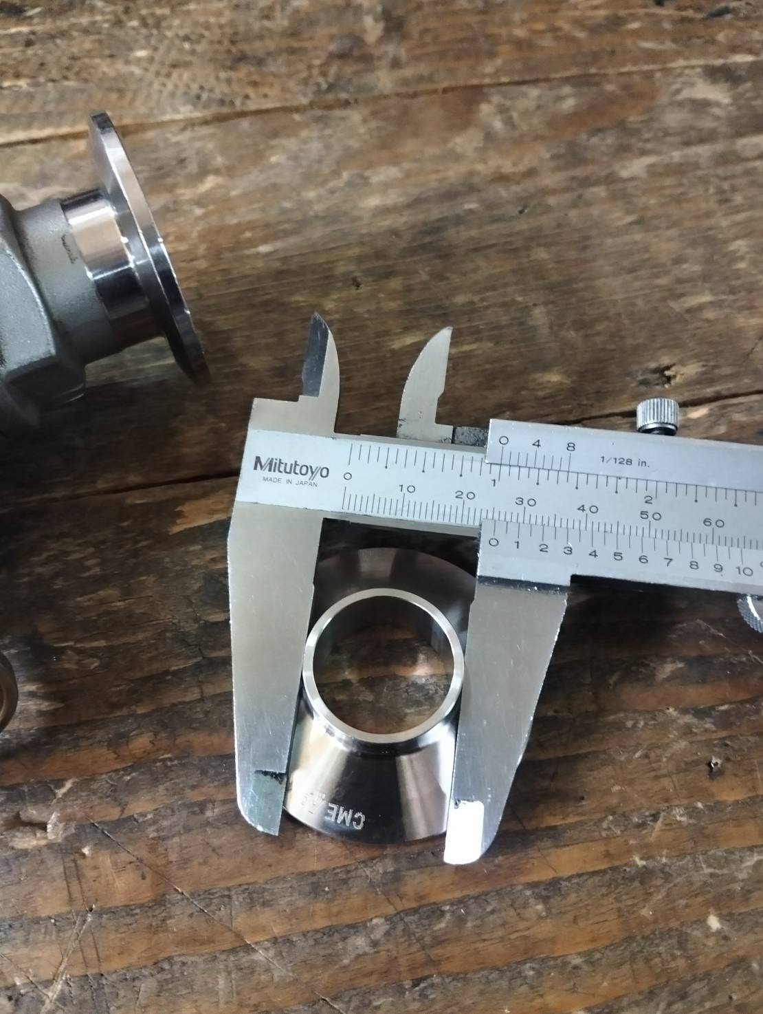 Ferrule DN25 3 way T port DIRECT MOUNTING for ferrule clamp Pneumatic Actuator RATDA52 