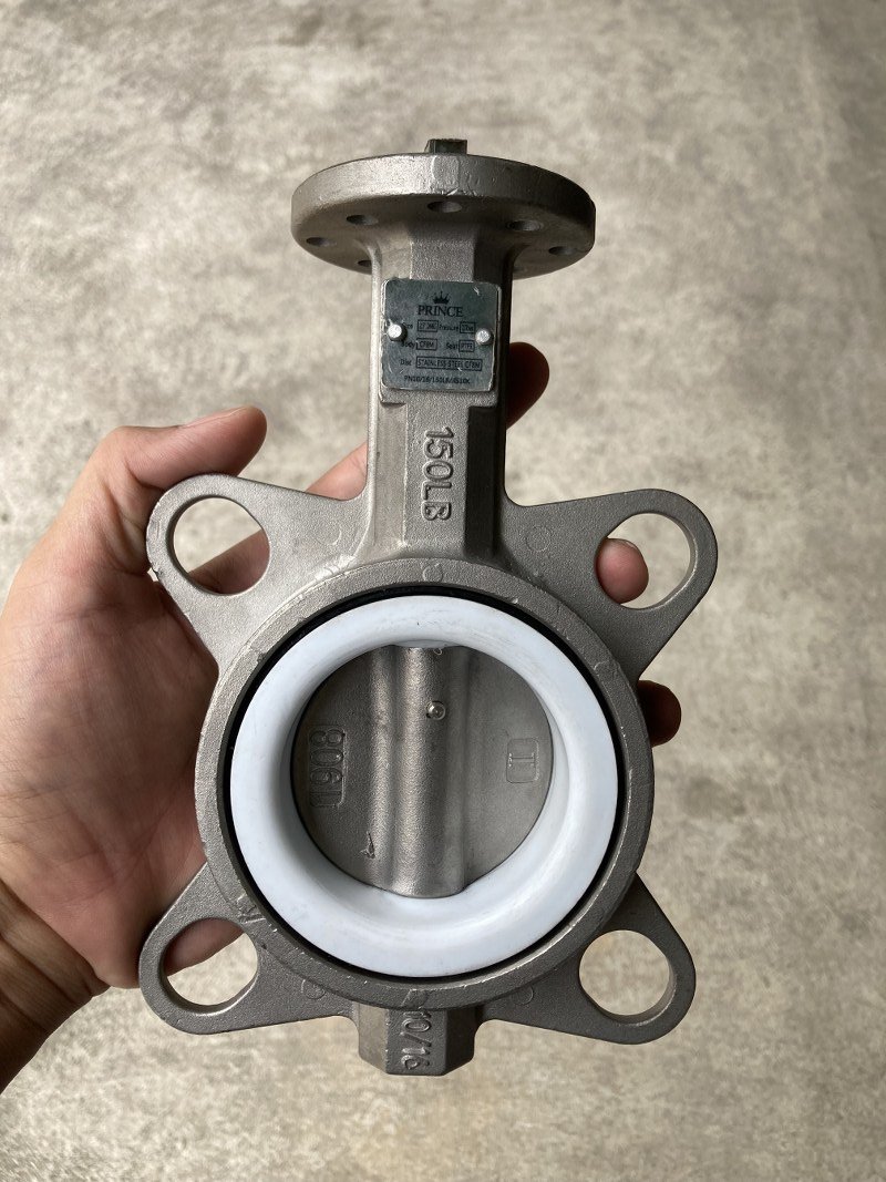 2.5 " DN65 Butterfly Valve Wafer Type Stainless
