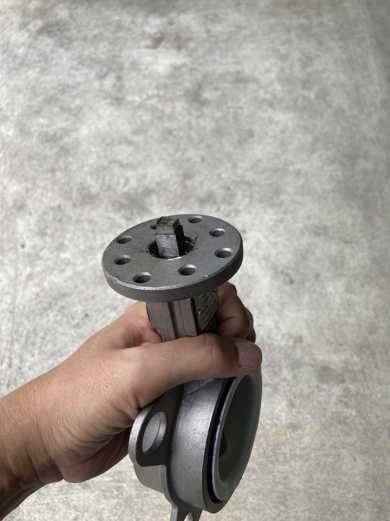 2.5 " DN65 Butterfly Valve Wafer Type Stainless