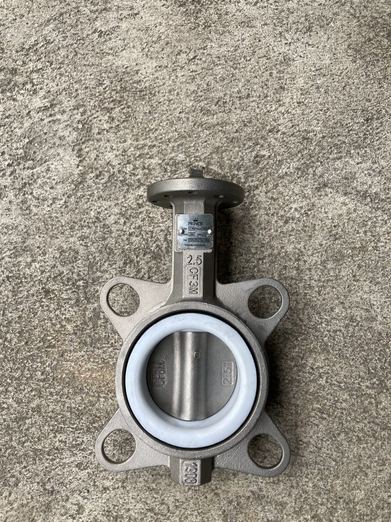 2.5 " DN65 Butterfly Valve Wafer Type Stainless